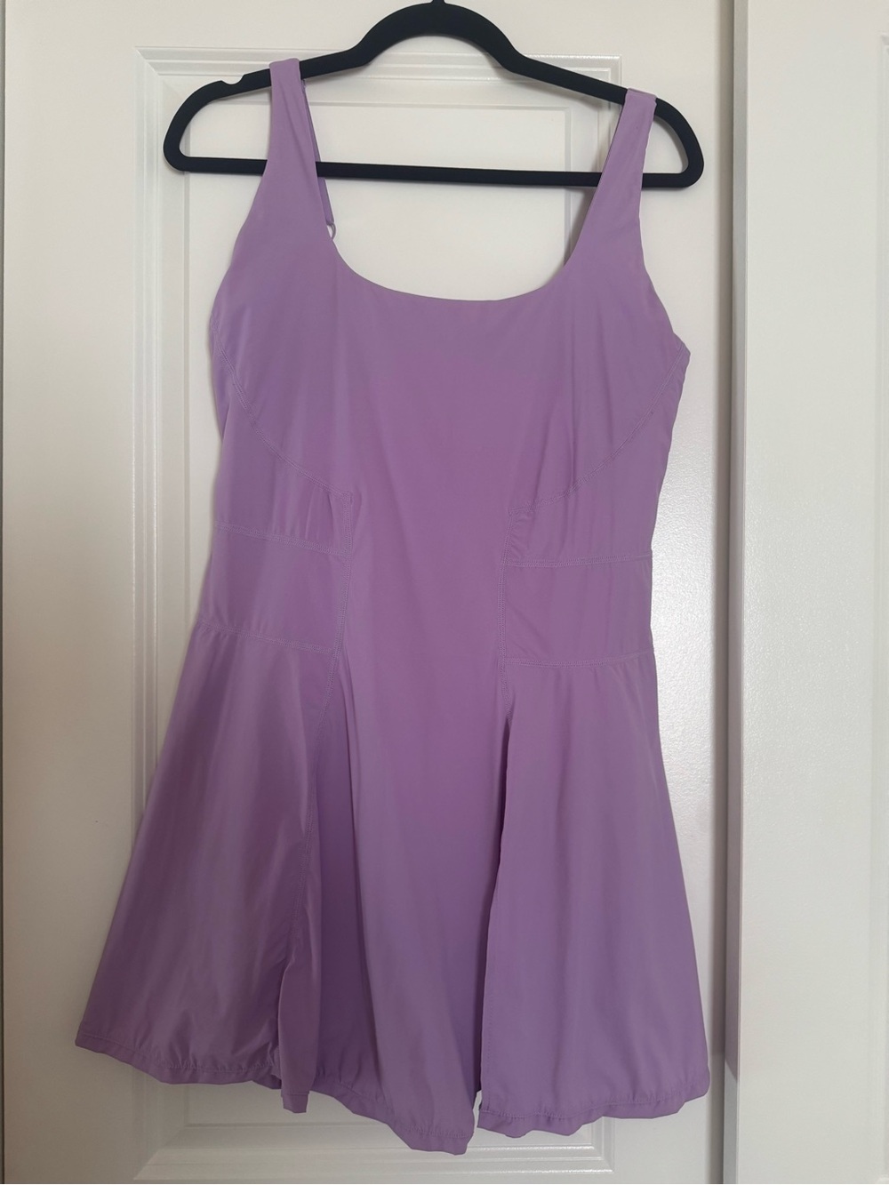 POPFLEX Tie Breaker Superdress Scoop-Neck Mini Dress
